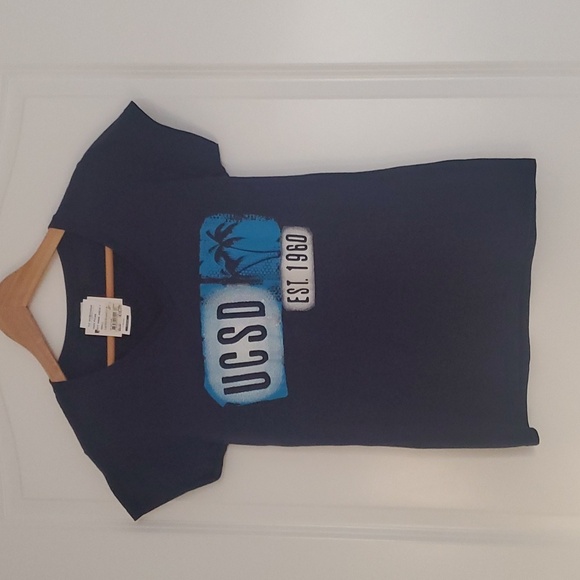 UCSD TRITONS University of California San Diego 100% cotton short sleeve shirt S - Picture 1 of 8